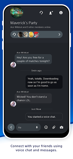 PlayStation App screenshot